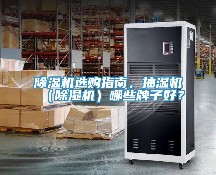 除濕機選購指南，抽濕機（除濕機）哪些牌子好？