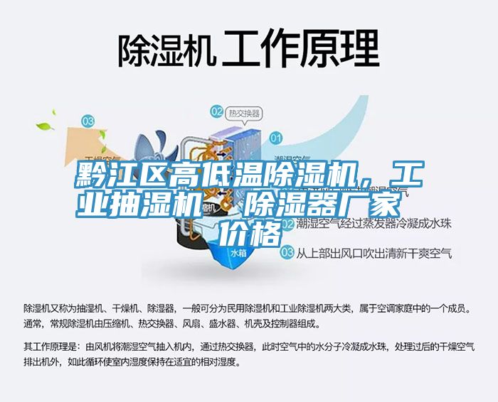 黔江區(qū)高低溫除濕機，工業(yè)抽濕機  除濕器廠家 價格