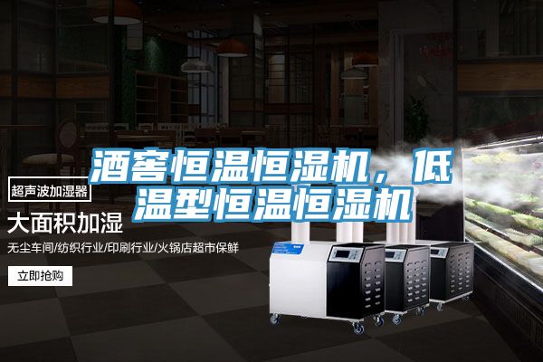 酒窖恒溫恒濕機(jī)，低溫型恒溫恒濕機(jī)